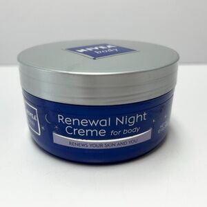 New Unused Nivea Renewal Night Creme for Body 10 oz Sealed NOS